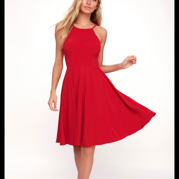 Lulus Dresses & Skirts - Lulu’s Irresistible Charm Red Dress